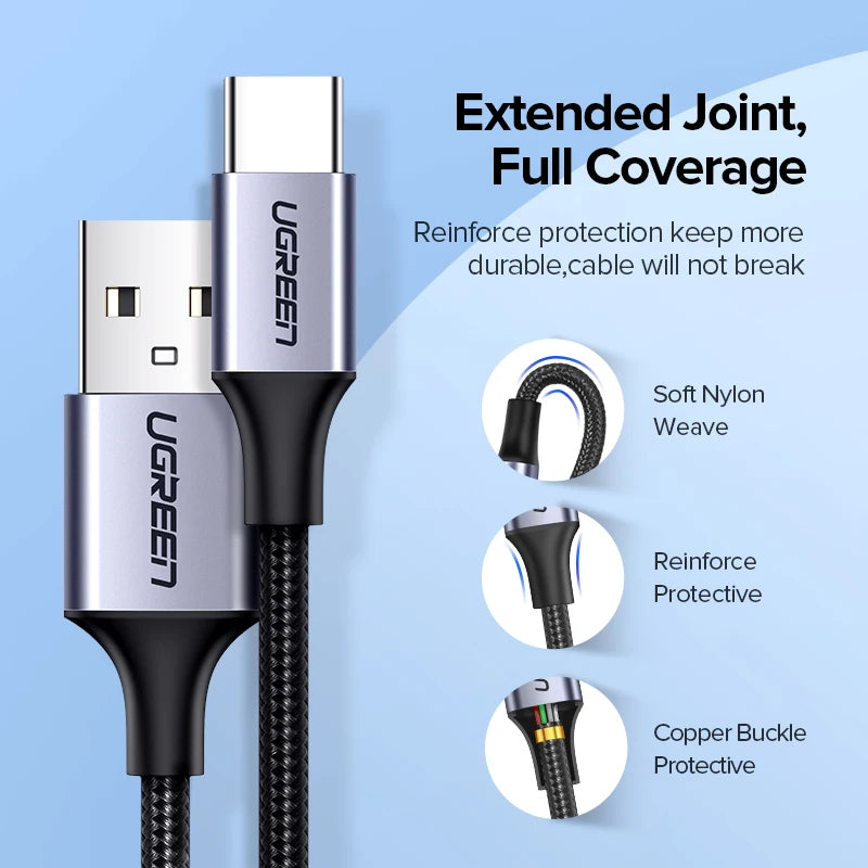 Ugreen USB to Type C Cable for Android