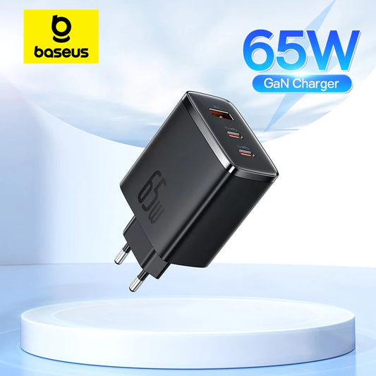 Baseus 65W GaN Type C USB Charger